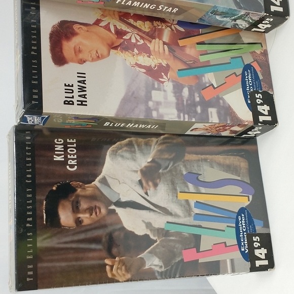 Elvis Presley VHS Bundle 4 Tapes! New Sealed! - Picture 3 of 8
